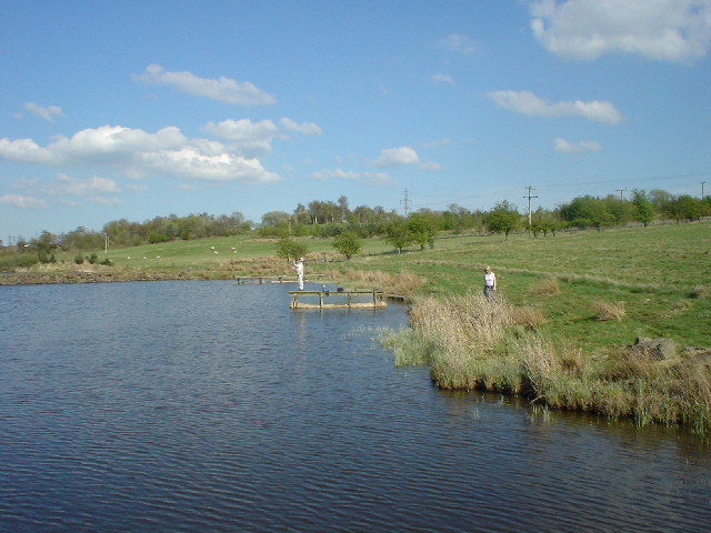 Trout anglers on Loch Fitty