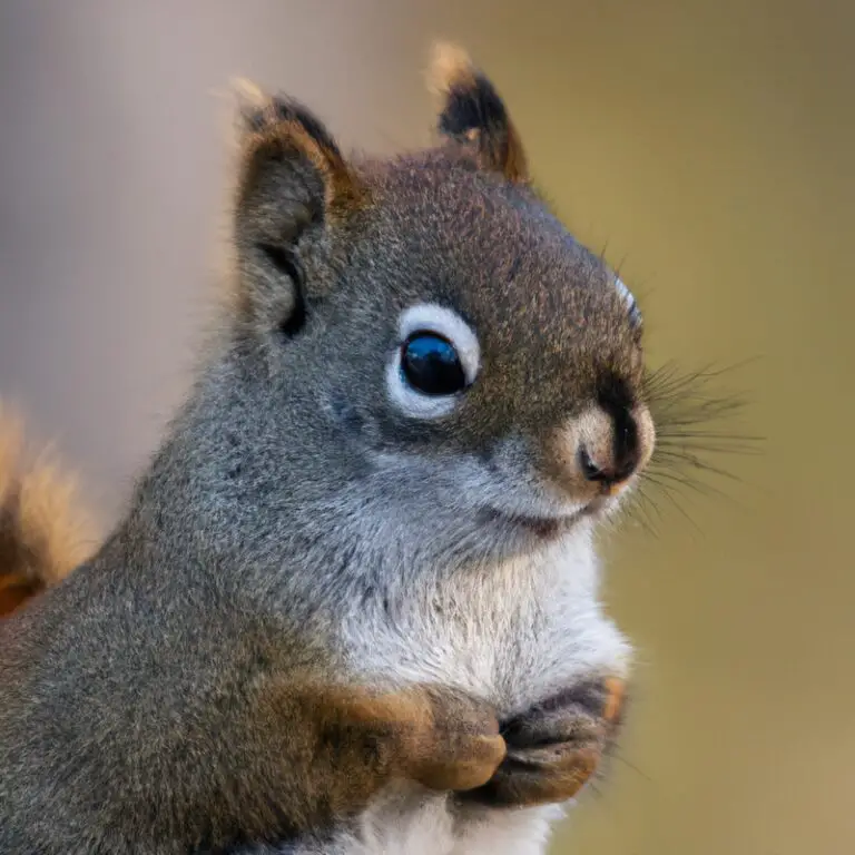 Alaskan red squirrel.