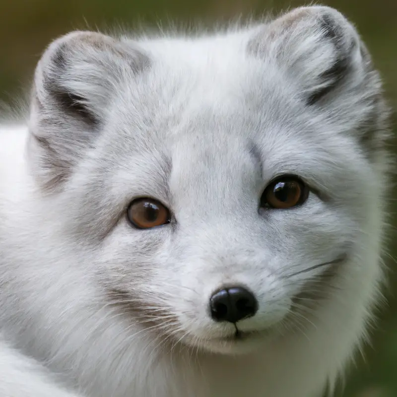 Arctic fox in Alaska