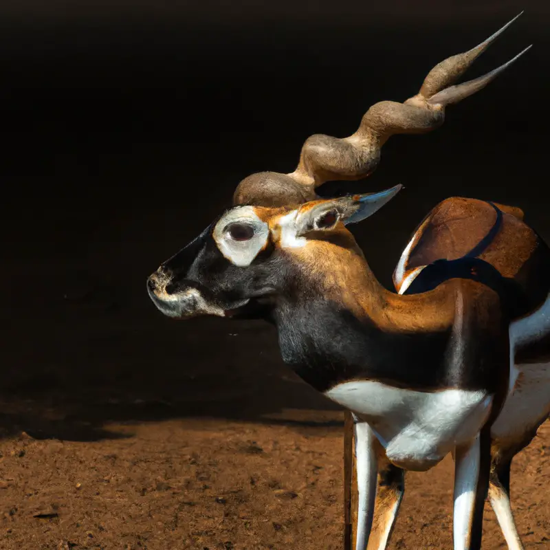 Blackbuck antelope hunting