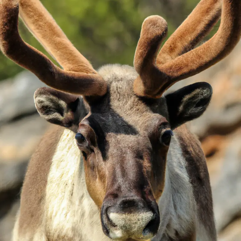 Caribou hunting expedition.