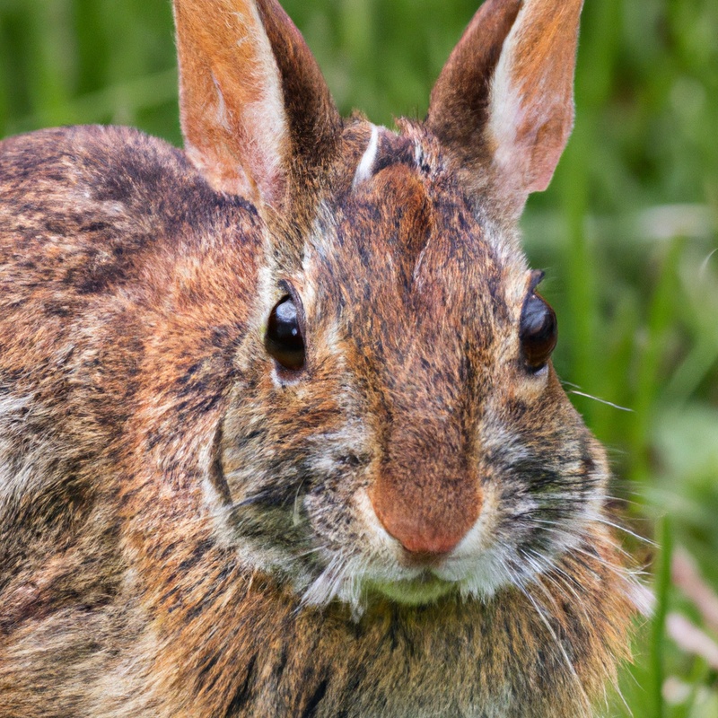Cottontail rabbit in Arizona