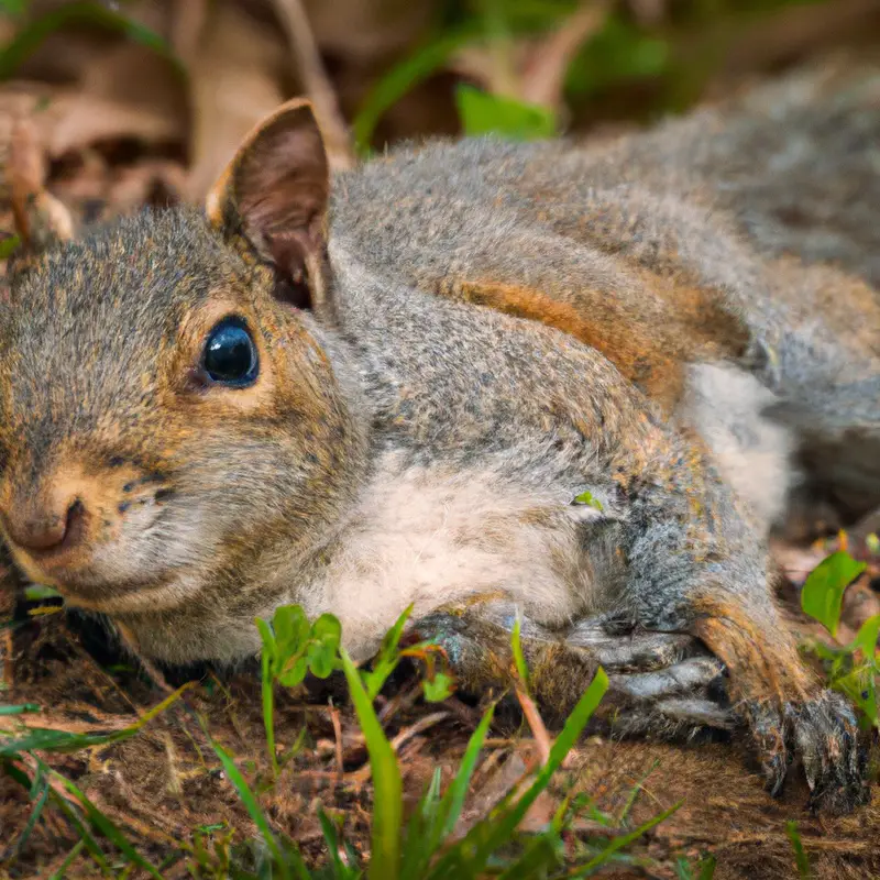 Gray Squirrel in Alaska