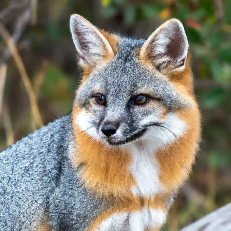 Gray fox hunting