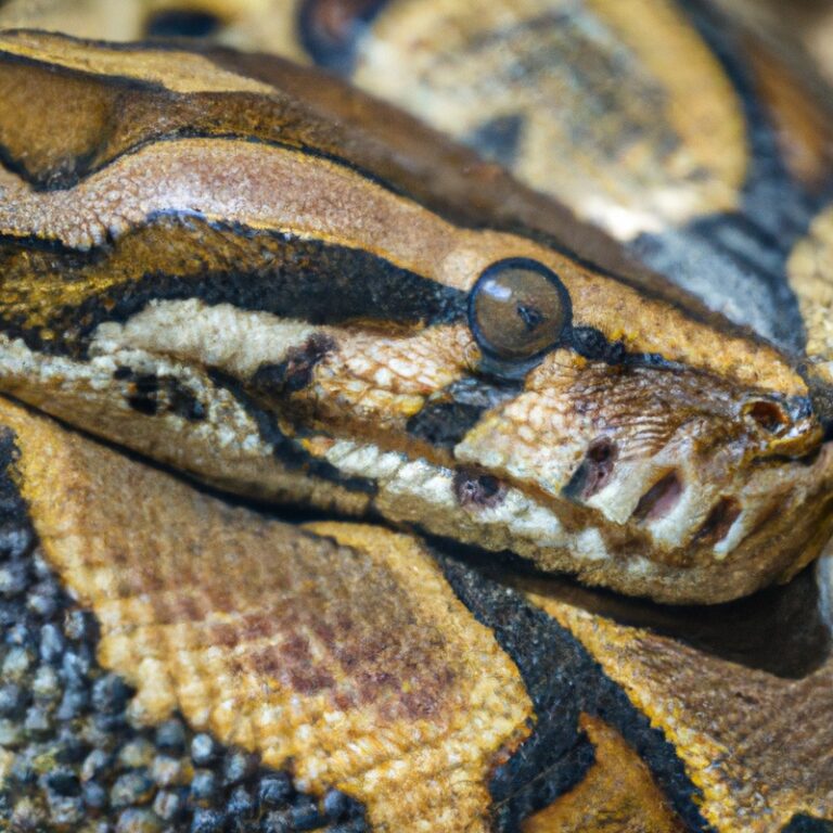 Hunter holding Burmese python