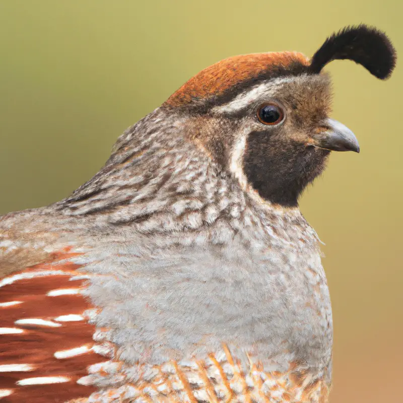 Hunter with Gambel's quail