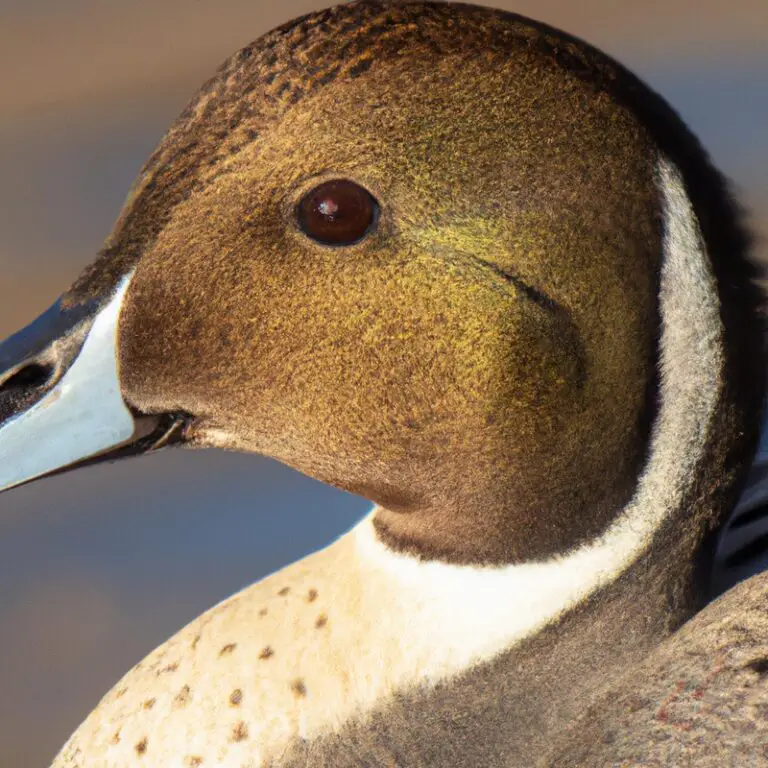 Hunter with Pintail Duck