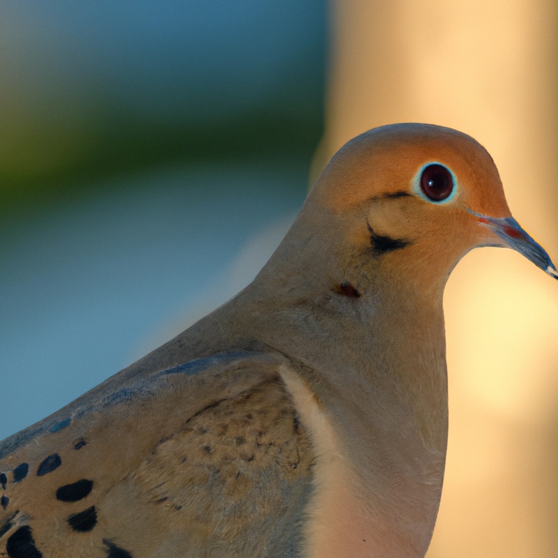 Hunting Mourning dove California