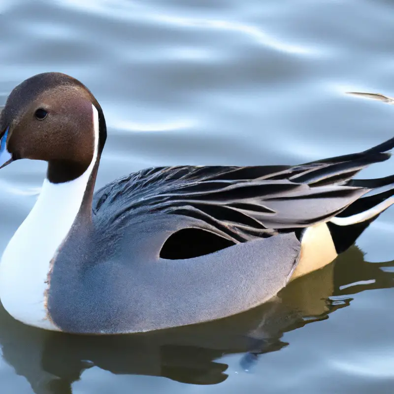 Hunting Pintail Ducks.