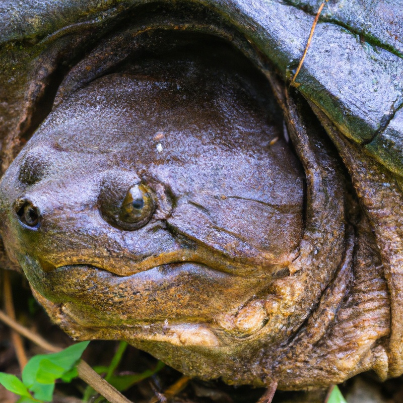 Hunting Snapping Turtle