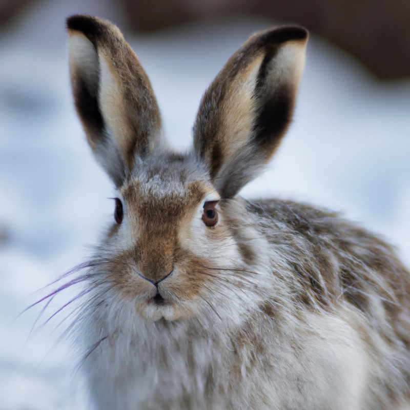 Hunting Snowshoe hare