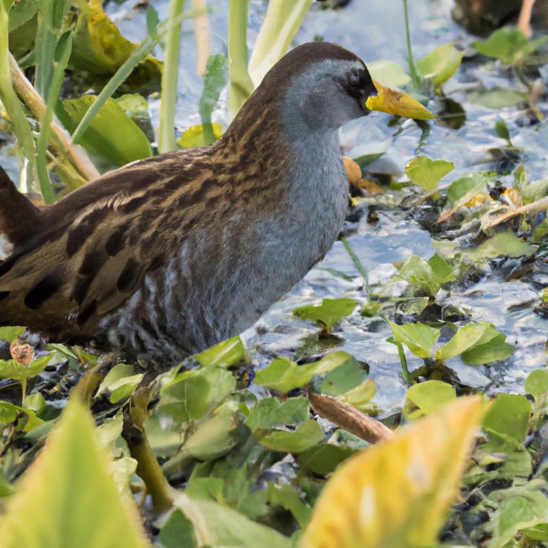 Hunting Sora in Alabama: Wetland bird.