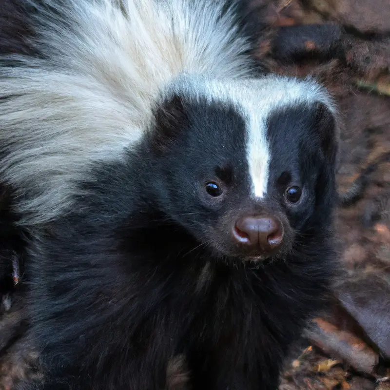 Hunting skunk image