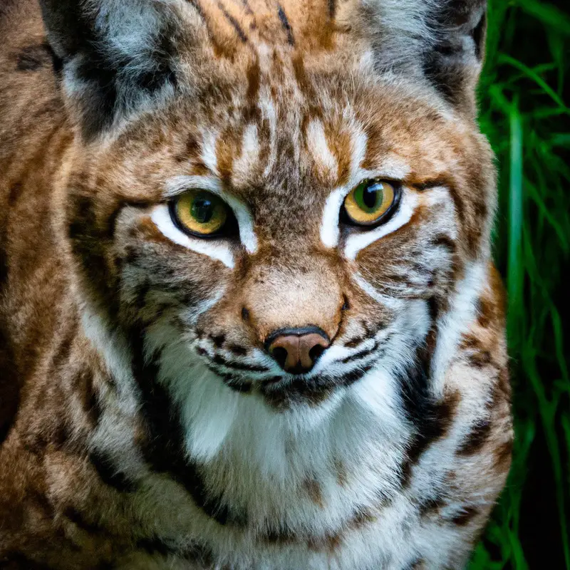 Majestic Lynx in Wilderness.