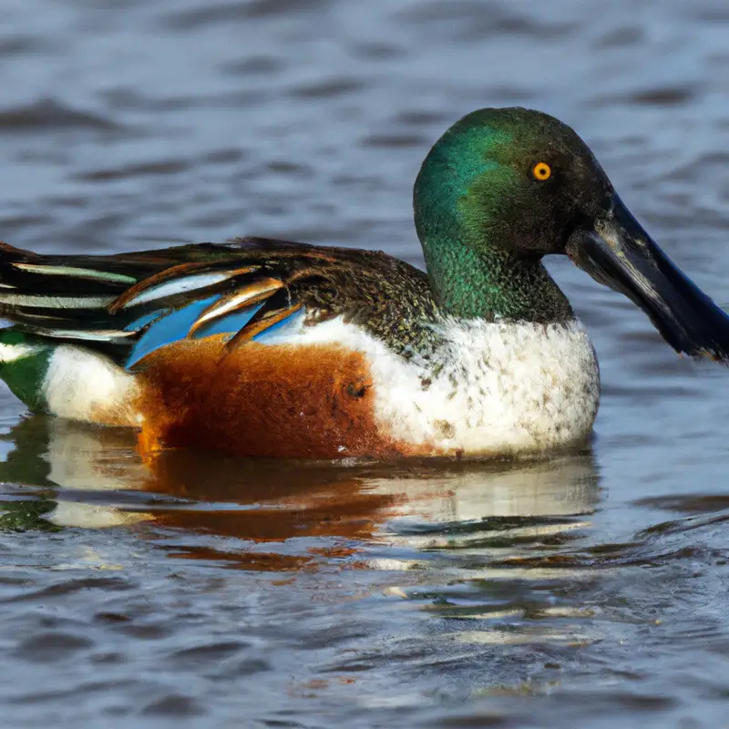 Majestic Waterfowl Soaring