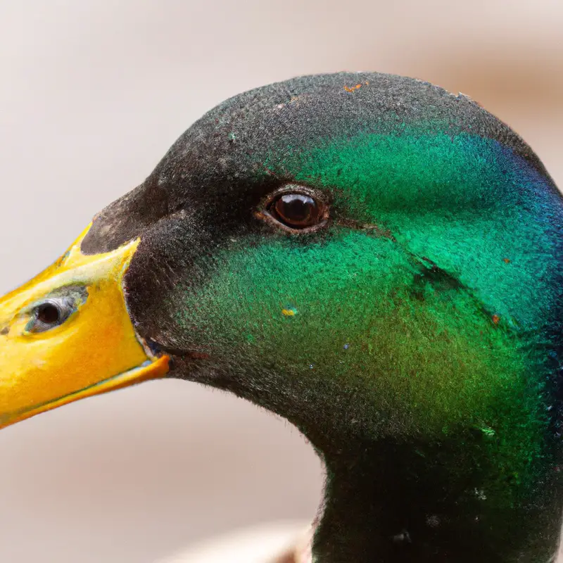 Mallard Duck in Flight