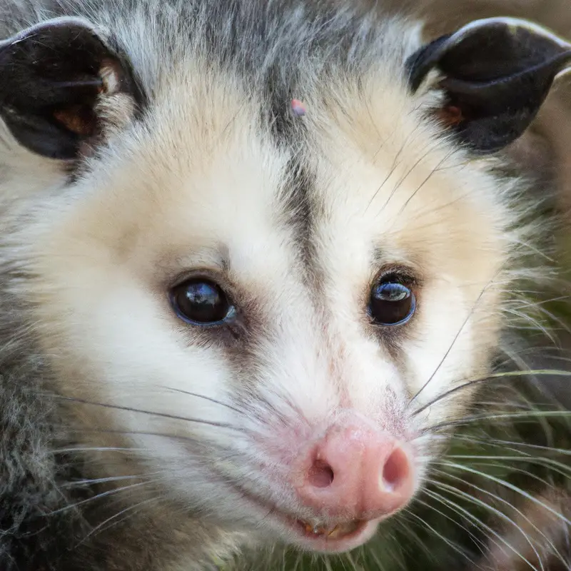 Opossum caught