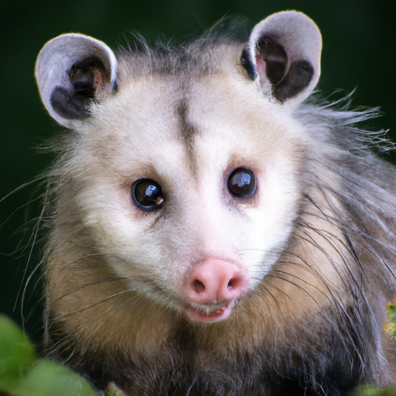 Opossum caught