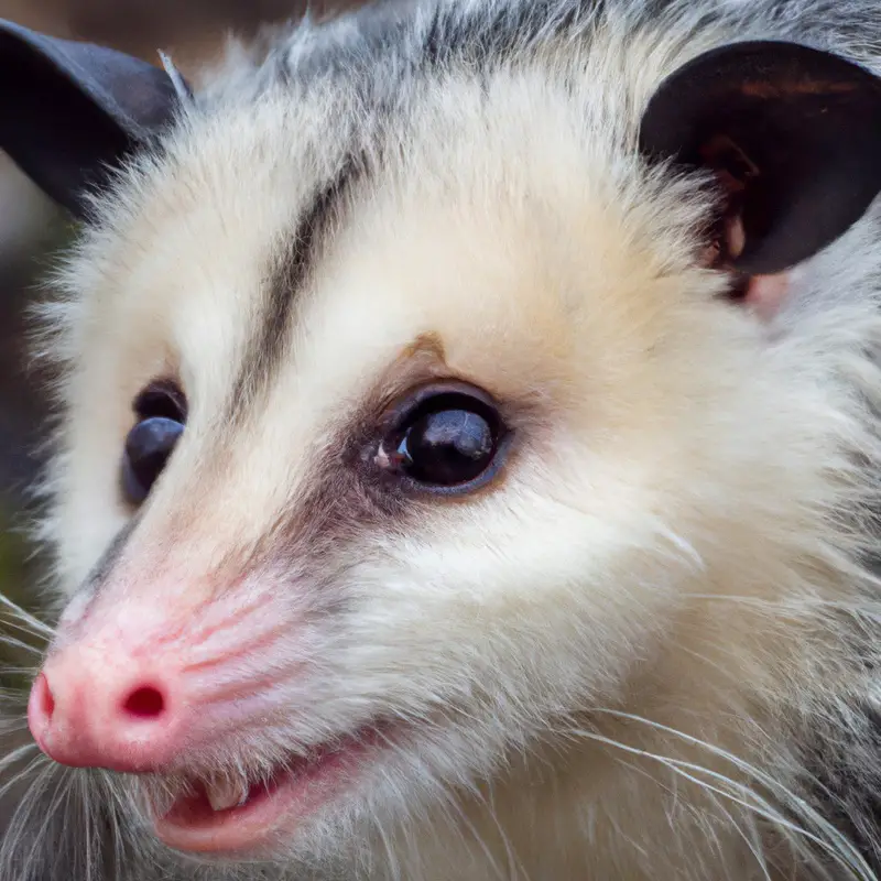 Opossum hunting scene in Arkansas.