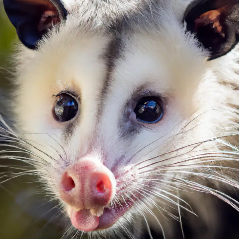 Opossum in Woods