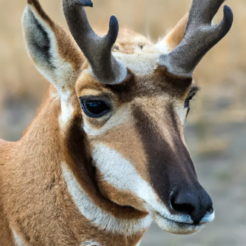 Pronghorn Herd Running