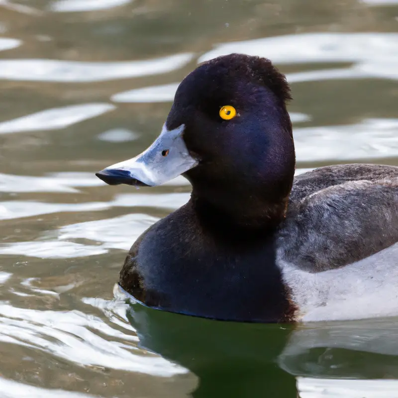 Scaup Ducks Soaring