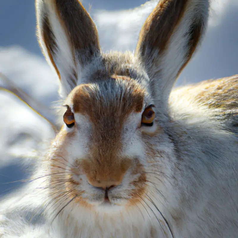 Snowshoe Hare Hunting