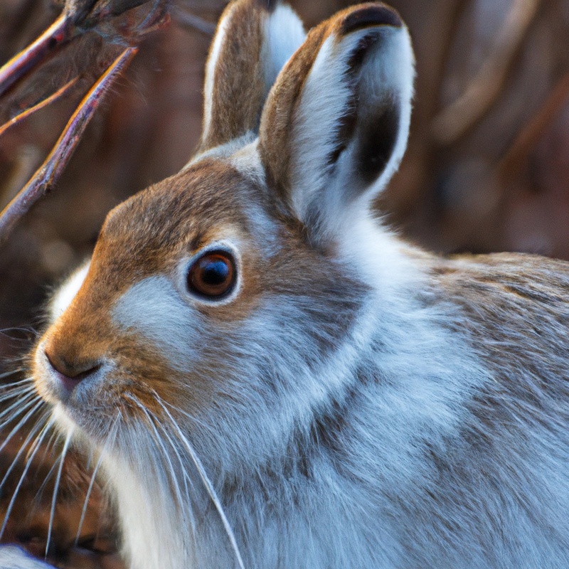 Snowshoe Hare in Colorado