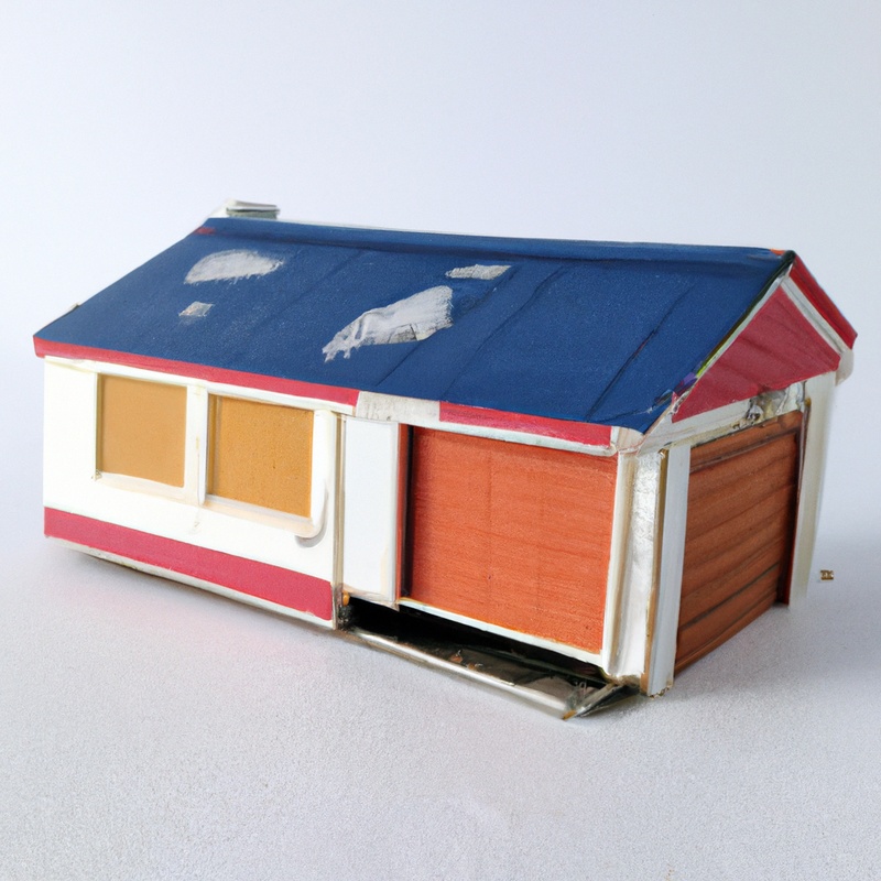 Tiny House with solar panels.