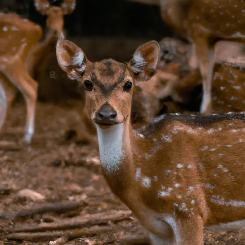 White-tailed deer in Colorado.