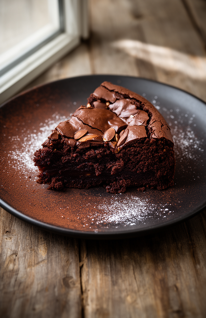 Flourless Chocolate Almond Cake
