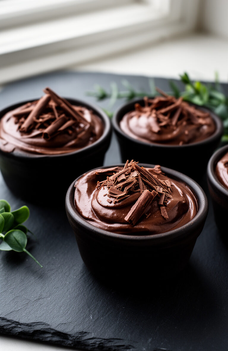 Healthy Avocado Chocolate Mousse