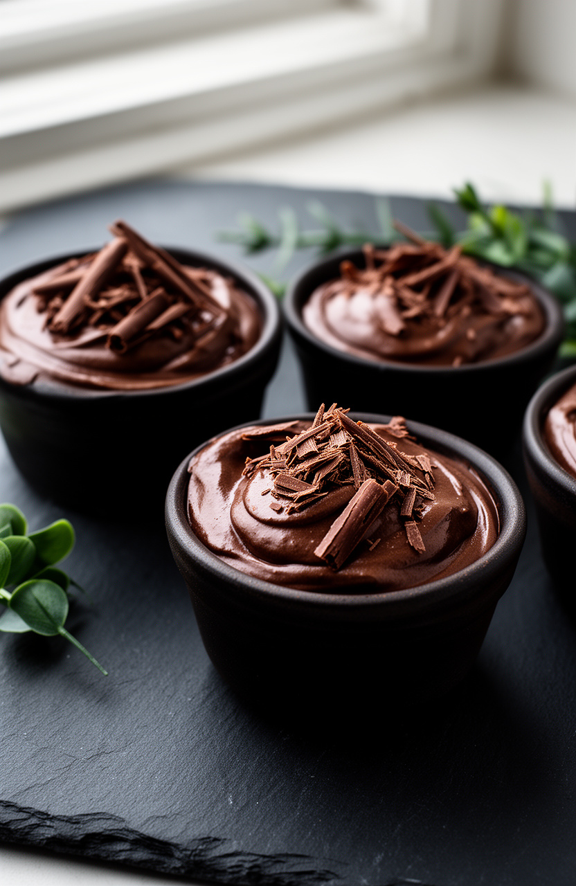 Healthy Avocado Chocolate Mousse