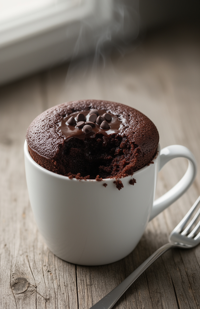 Low-Calorie Chocolate Mug Cake