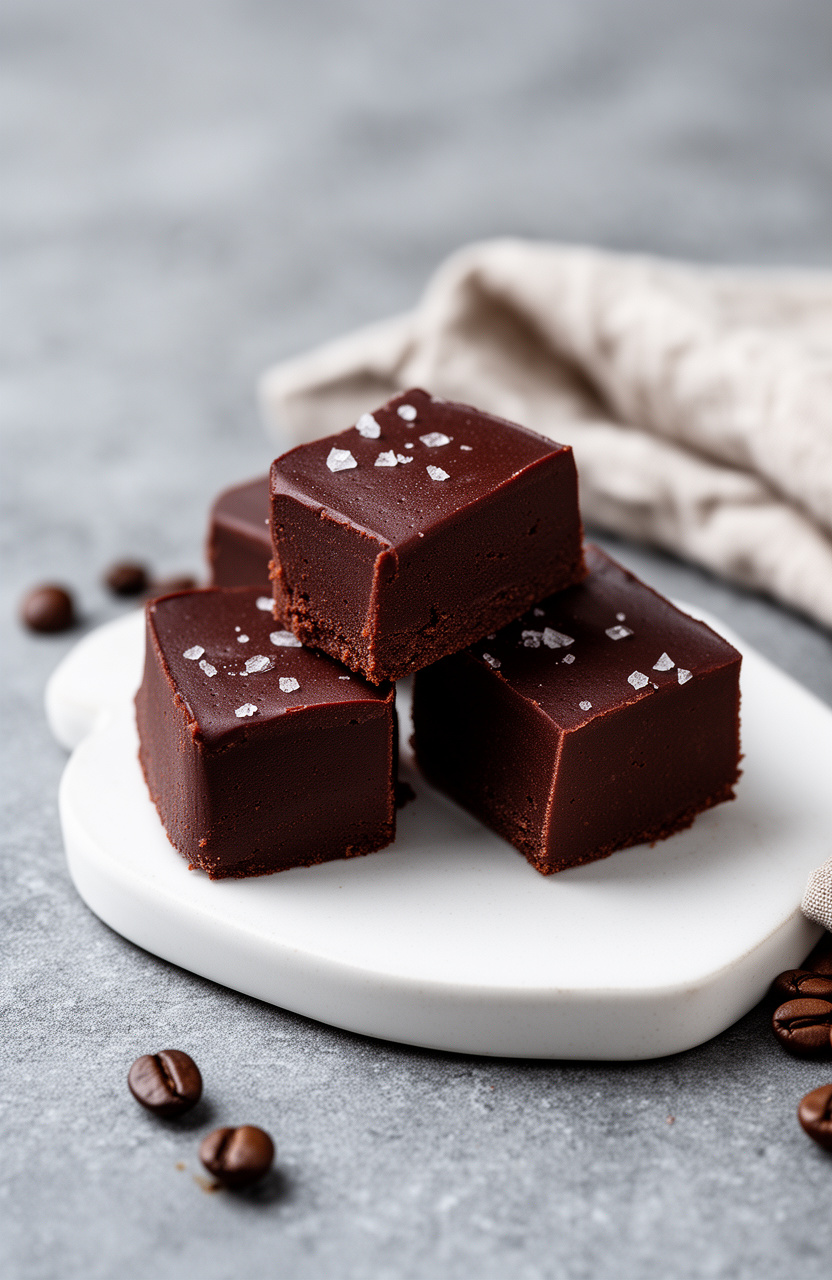 Sugar-Free Dark Chocolate Fudge with Almond Butter