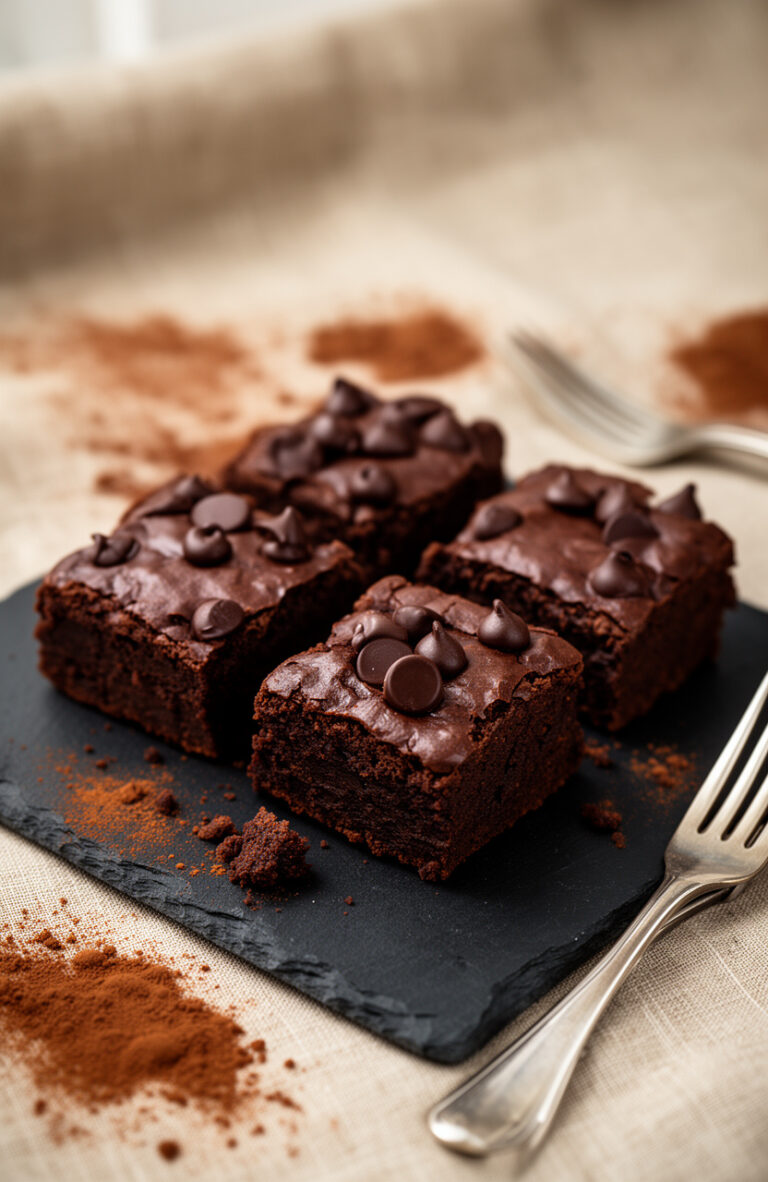 Vegan Chocolate Sweet Potato Brownies