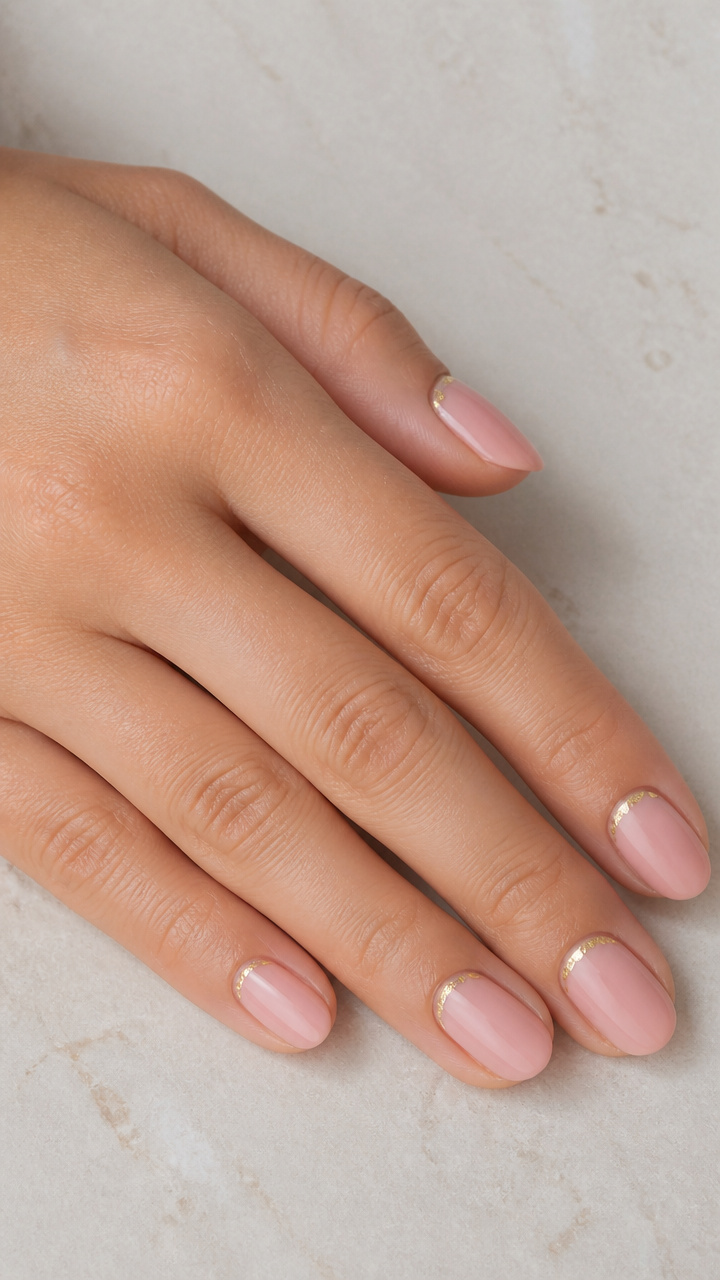 Ballet Slipper Gloss with Cuticle Gold