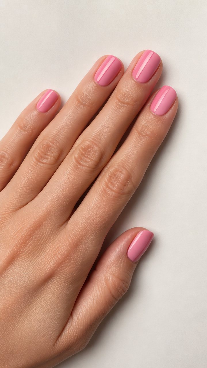 Bubblegum Pink with Matte and Glossy Mix