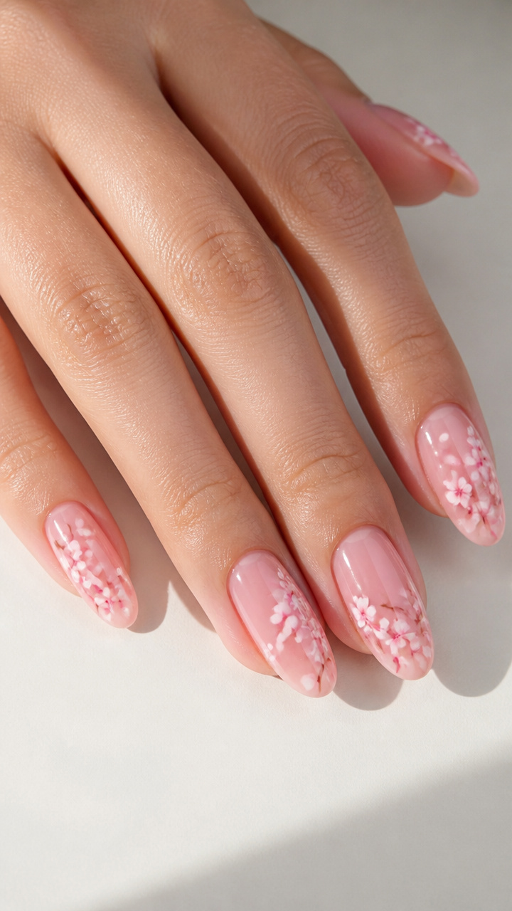 Cherry Blossom Almond Art