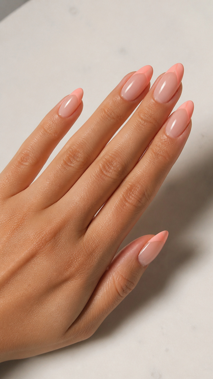 Salmon Pink S-Tip Gradient