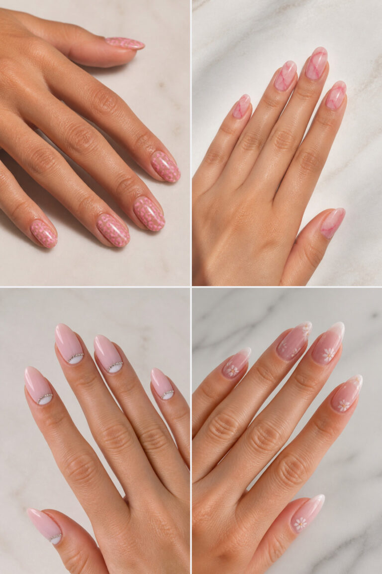 15 Gorgeous Pink Nail Designs You'll Save Immediately