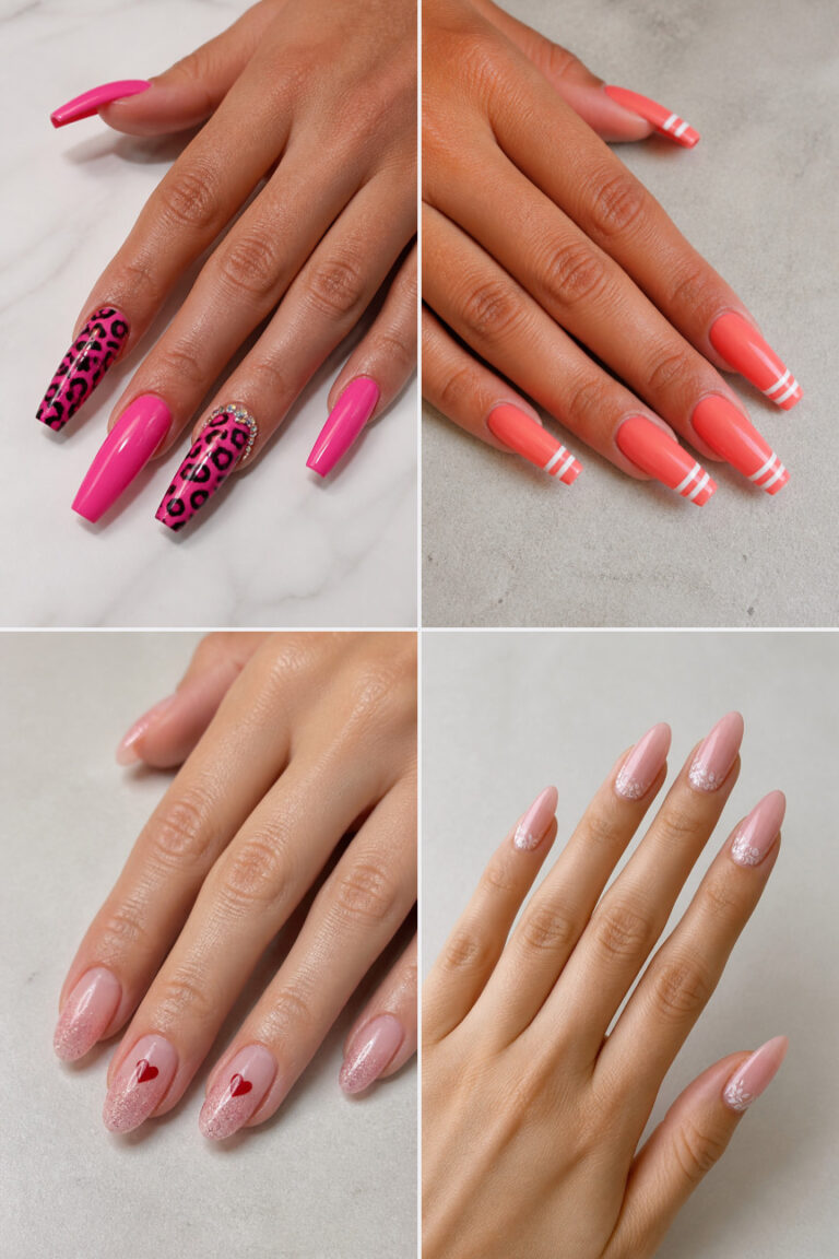 15 Pink Acrylic Nail Designs for Your Next Salon Visit