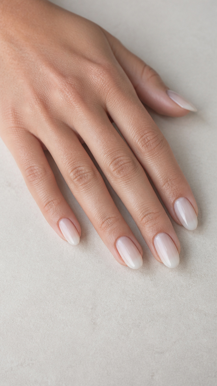 Cloud White Oval Sheer