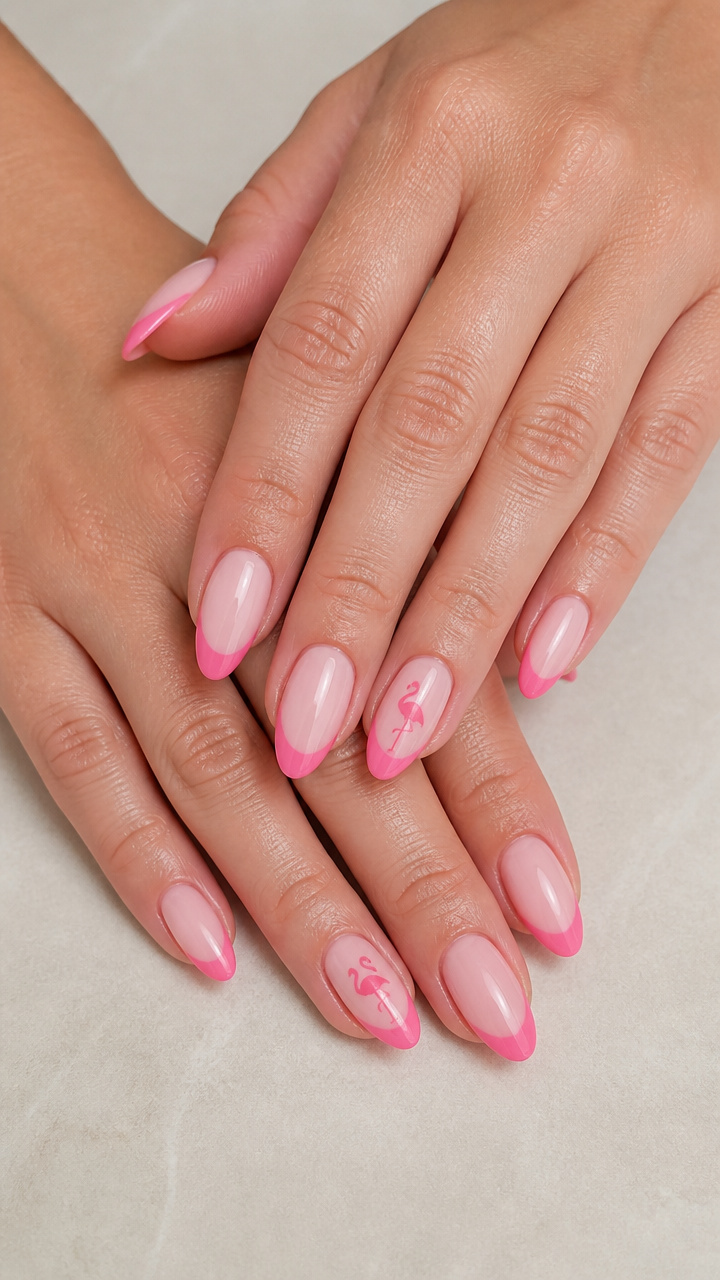 Flamingo French Almond