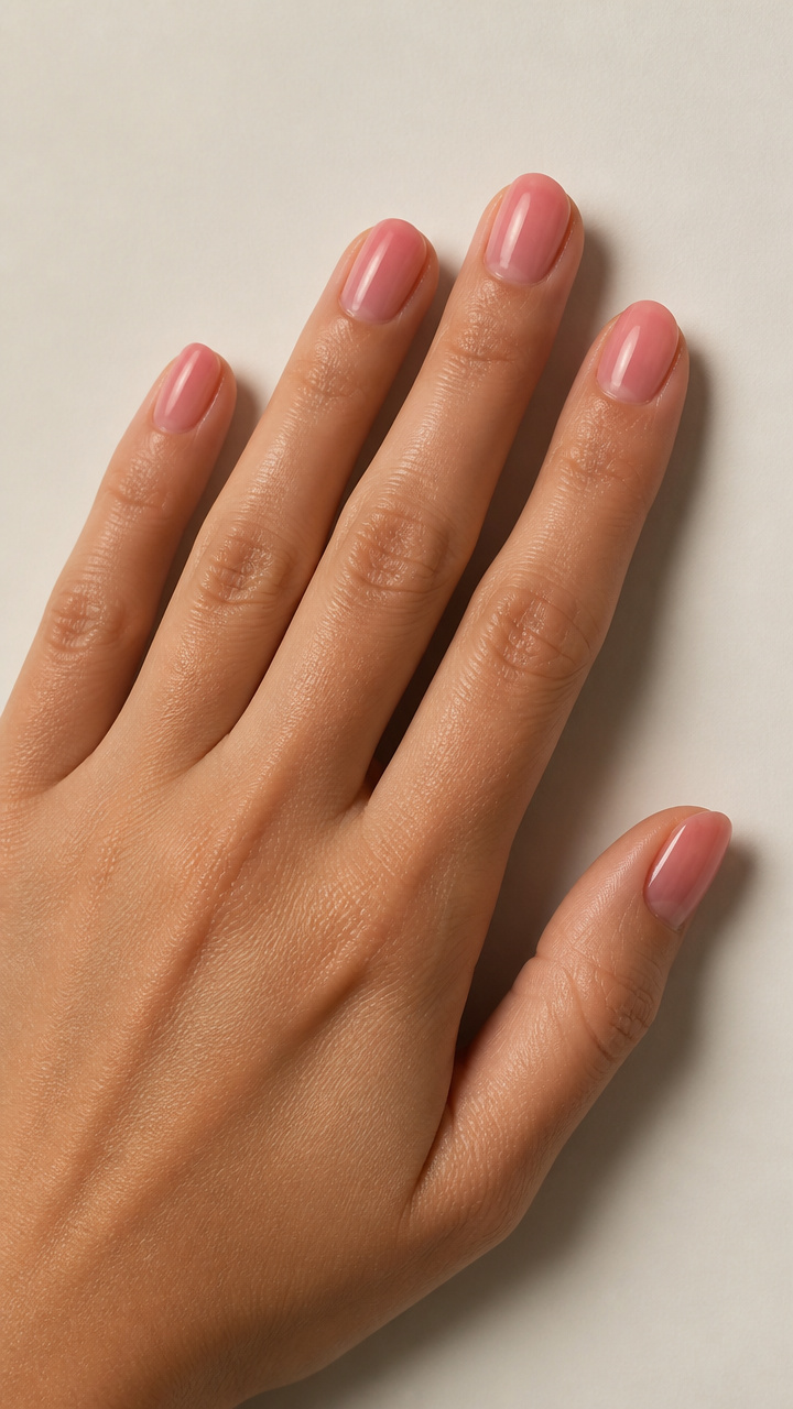 Hot Pink Glaze Over Natural Base