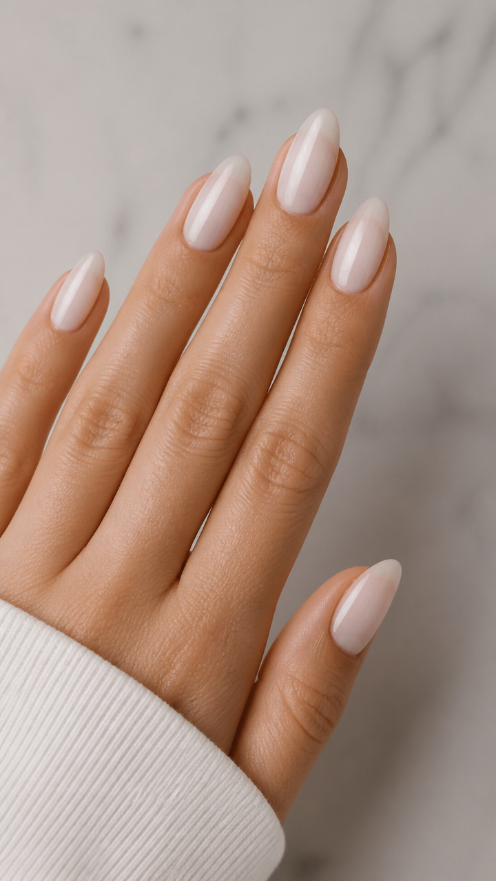 Milky White Almond Shine