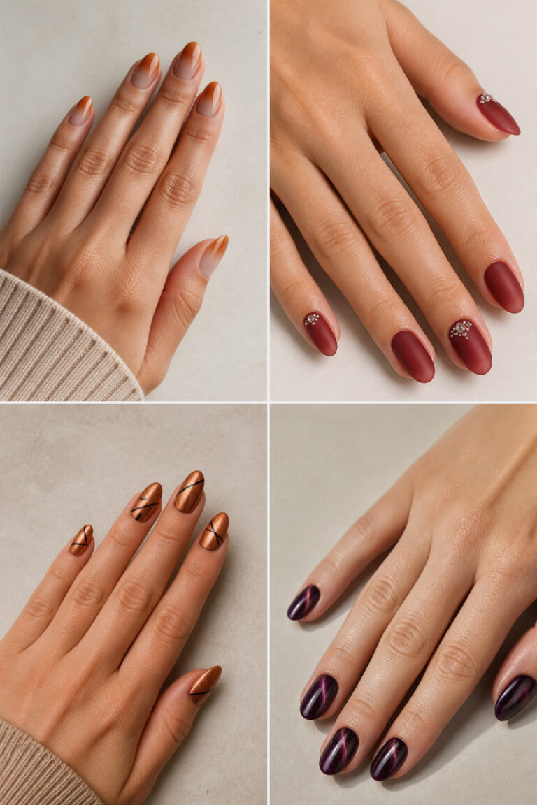 15 Classy Thanksgiving Nail Designs for an Elegant November Manicure