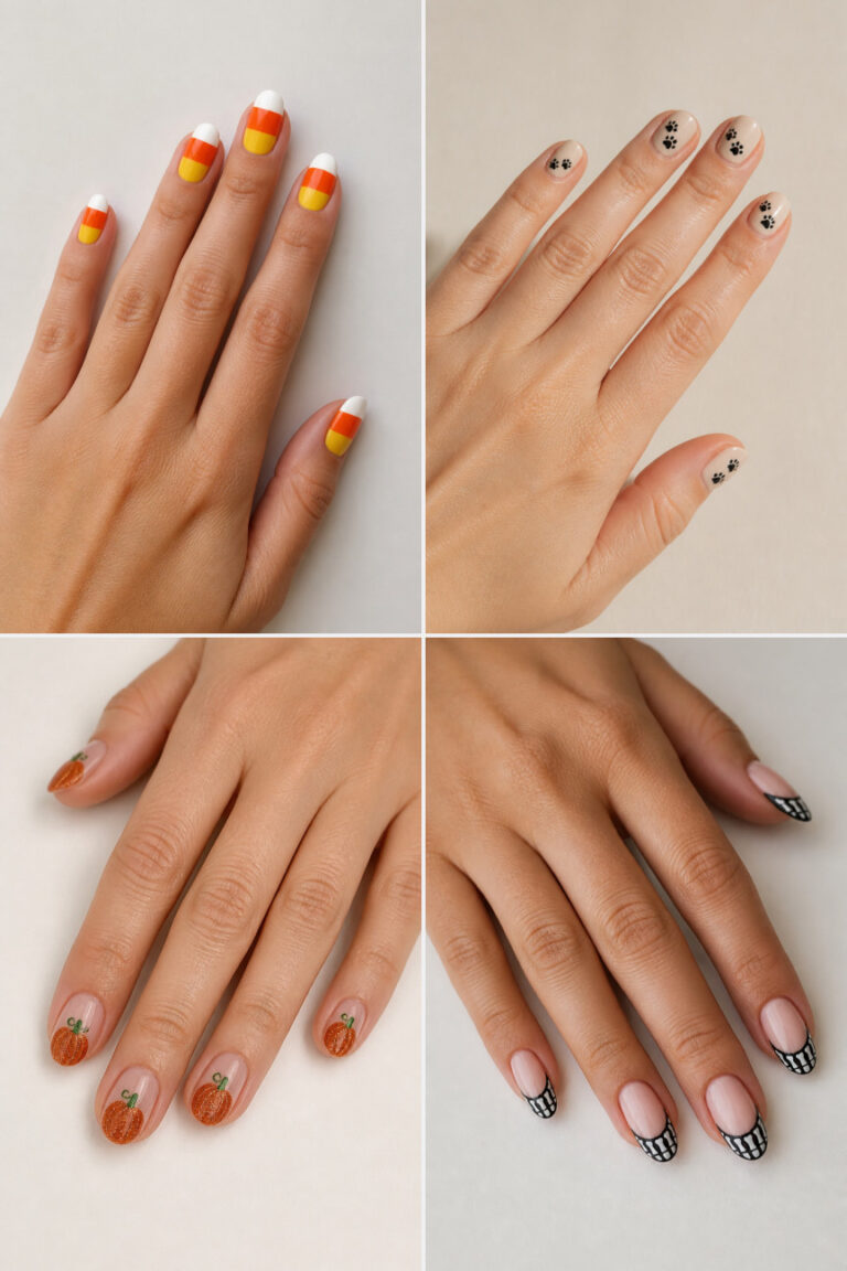 15 Simple Halloween Nail Designs for Beginners to Try at Home