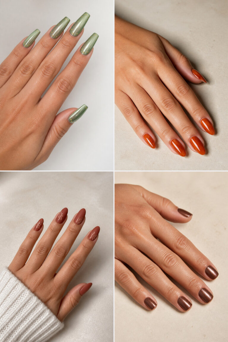 15 Thanksgiving Nail Designs for Friendsgiving That Feel Cute and Modern