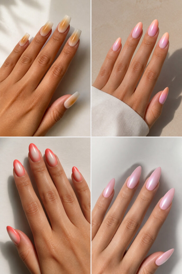 15 White Aura Nail Ideas
